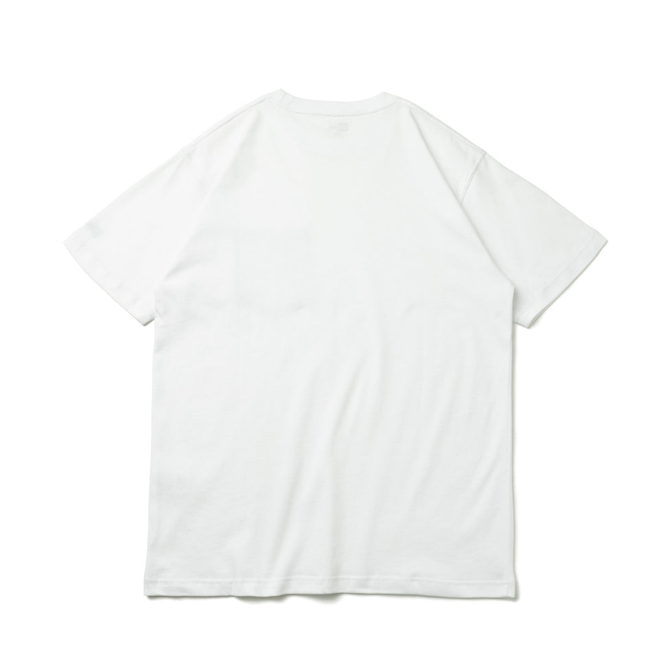 半袖 コットン ポケット Tシャツ ステッカーロゴ ホワイト レギュラーフィット - 13061442-S | NEW ERA ニューエラ公式オンラインストア