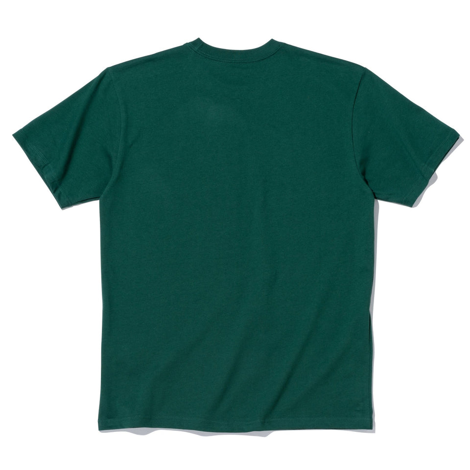半袖 コットン Tシャツ フラッグロゴ ミニ ダークグリーン レギュラーフィット - 13061481-S | NEW ERA ニューエラ公式オンラインストア