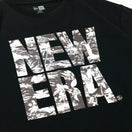 半袖 コットン Tシャツ アロハ スクエアニューエラロゴ ブラック レギュラーフィット - 13061712-S | NEW ERA ニューエラ公式オンラインストア