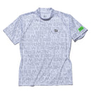 【ゴルフ】半袖 ミドルネック テック Tシャツ オールオーバーロゴ ホワイト - 13272880-S | NEW ERA ニューエラ公式オンラインストア