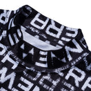 【ゴルフ】半袖 ミドルネック テック Tシャツ オールオーバーロゴ ブラック - 13272881-S | NEW ERA ニューエラ公式オンラインストア