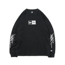 長袖 コットン Tシャツ 新時代 ボックスロゴ ブラック レギュラーフィット - 13330940-S | NEW ERA ニューエラ公式オンラインストア