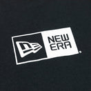 長袖 コットン Tシャツ 新時代 ボックスロゴ ブラック レギュラーフィット - 13330940-S | NEW ERA ニューエラ公式オンラインストア