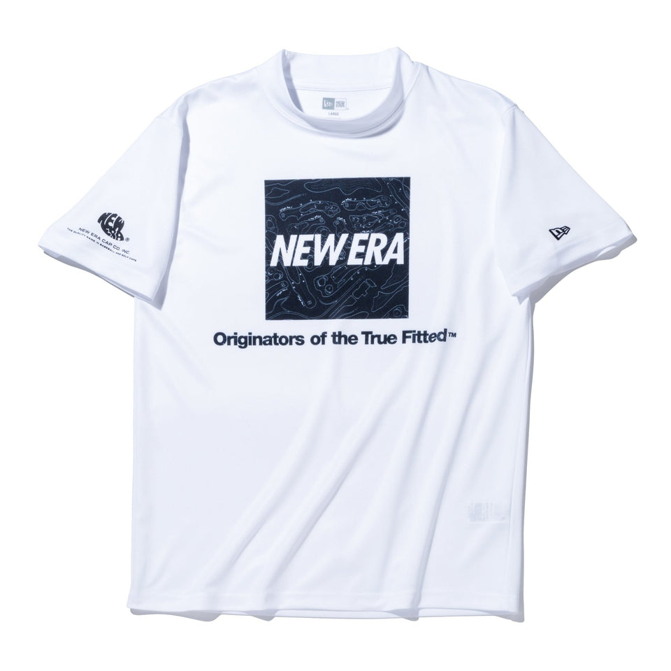 【ゴルフ】 半袖 ミッドネック Tシャツ ゴルフコース ホワイト - 13682106-S | NEW ERA ニューエラ公式オンラインストア