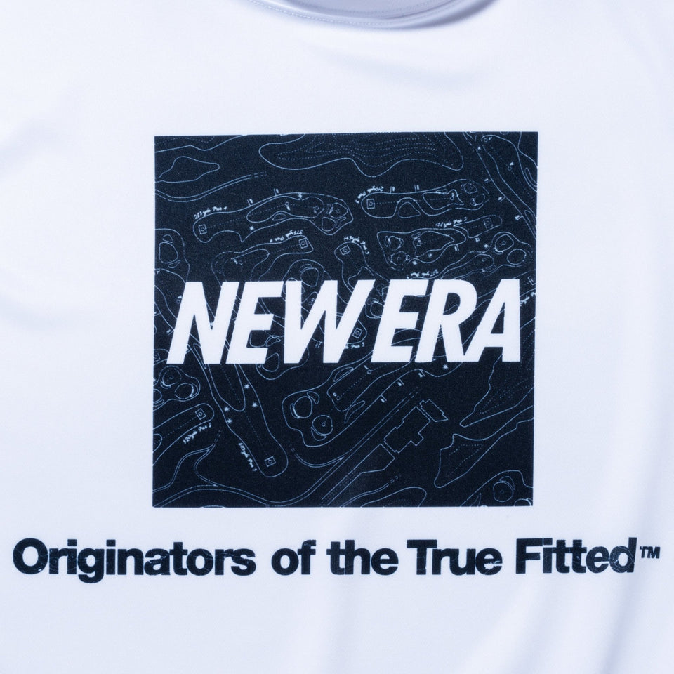 【ゴルフ】 半袖 ミッドネック Tシャツ ゴルフコース ホワイト - 13682106-S | NEW ERA ニューエラ公式オンラインストア