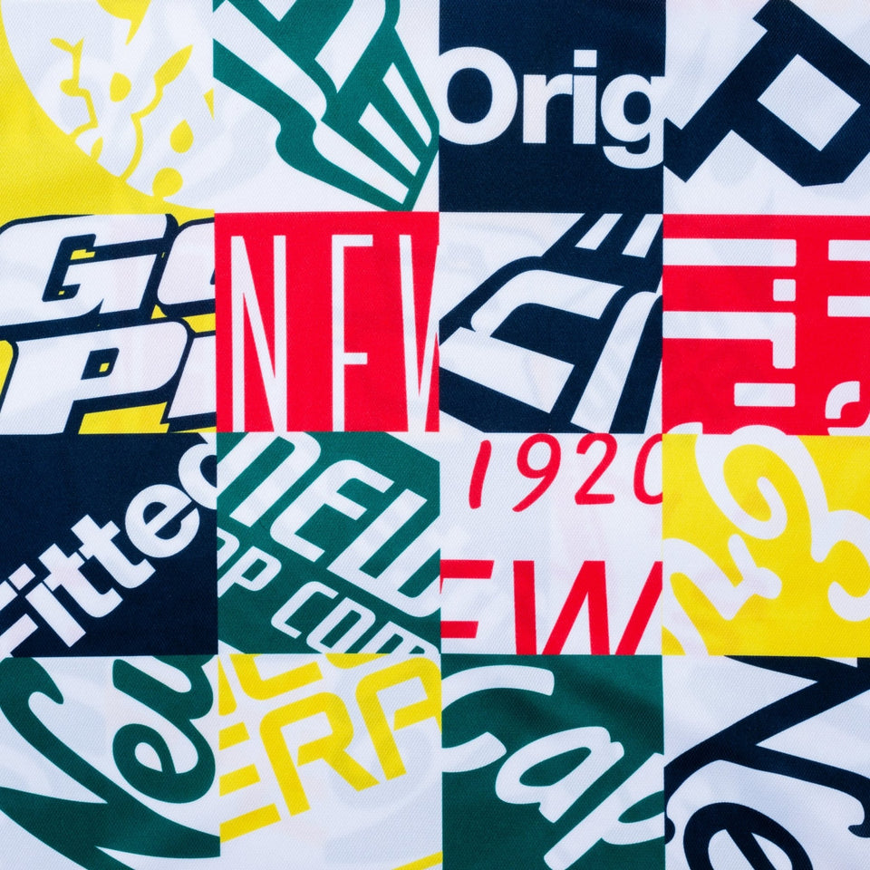 【ゴルフ】 半袖 ミッドネック Tシャツ アーカイブロゴ オールオーバー マルチ - 13682109-S | NEW ERA ニューエラ公式オンラインストア
