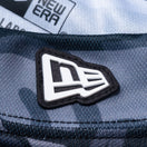 【ゴルフ】 半袖 ミッドネック Tシャツ アーカイブロゴ オールオーバー ブラック - 13682110-S | NEW ERA ニューエラ公式オンラインストア