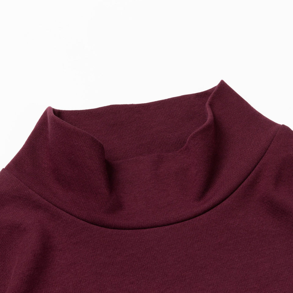 【ゴルフ】 ハイカラー 長袖 パフォーマンス Tシャツ サンディエゴ・パドレス バーガンディ - 13762694-S | NEW ERA ニューエラ公式オンラインストア