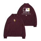 【ゴルフ】 ハイカラー 長袖 パフォーマンス Tシャツ サンディエゴ・パドレス バーガンディ - 13762694-S | NEW ERA ニューエラ公式オンラインストア
