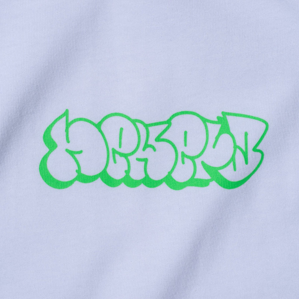 半袖 コットン Tシャツ バブルロゴ ホワイト レギュラーフィット - 13773406-S | NEW ERA ニューエラ公式オンラインストア