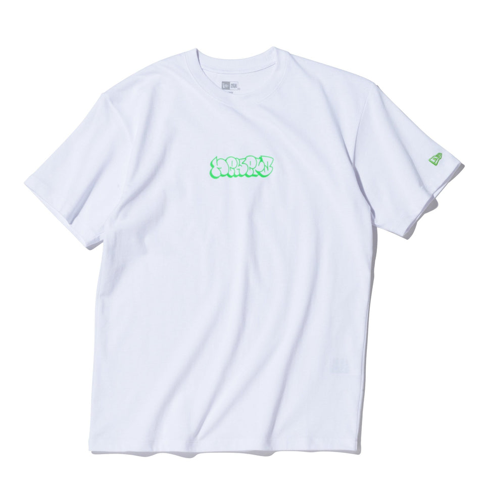 半袖 コットン Tシャツ バブルロゴ ホワイト レギュラーフィット - 13773406-S | NEW ERA ニューエラ公式オンラインストア