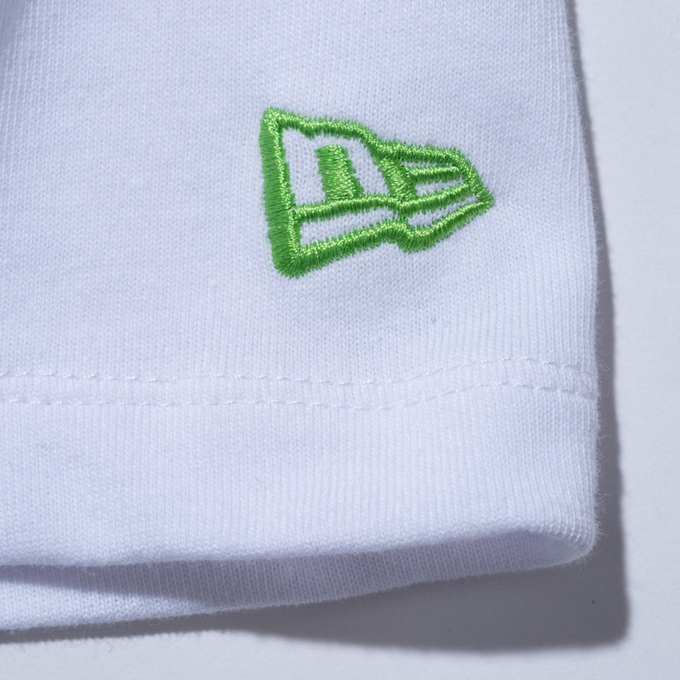 半袖 コットン Tシャツ バブルロゴ ホワイト レギュラーフィット - 13773406-S | NEW ERA ニューエラ公式オンラインストア