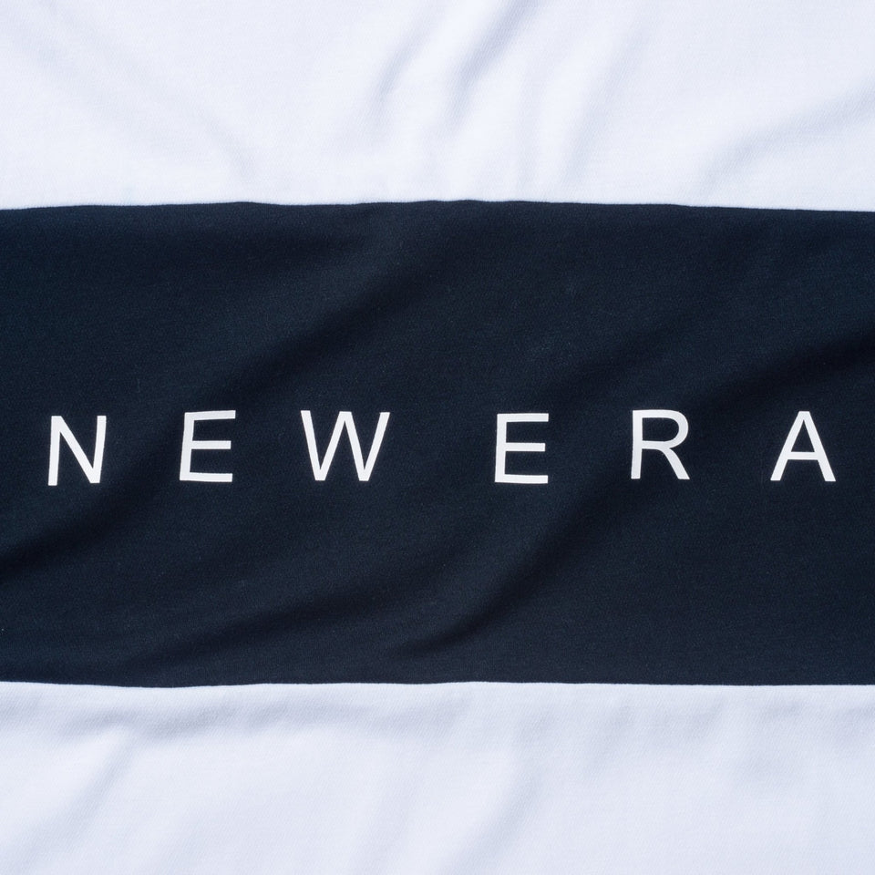 半袖 オーバーサイズド パフォーマンス Tシャツ パネルロゴ ホワイト - 13773412-S | NEW ERA ニューエラ公式オンラインストア