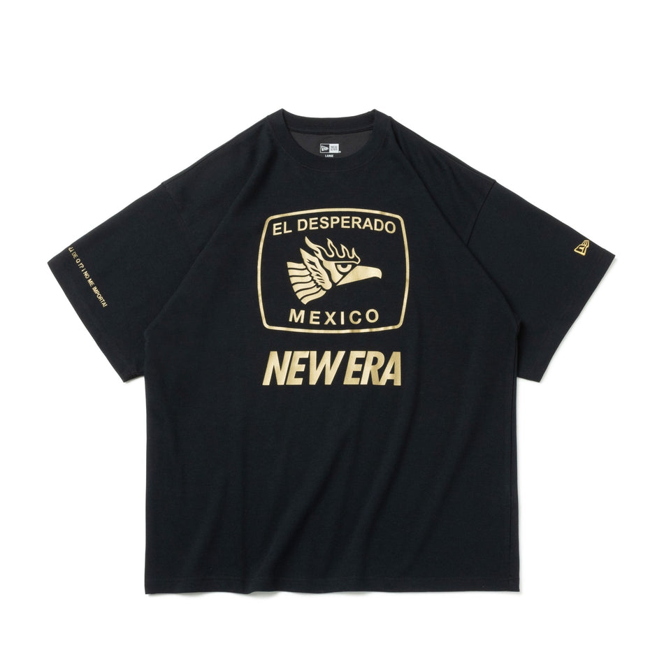 半袖 オーバーサイズド パフォーマンス Tシャツ 新日本プロレス エル・デスペラード ブラック - 13803107-S | NEW ERA ニューエラ公式オンラインストア