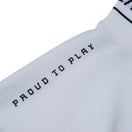 【ゴルフ】 ハイカラー 長袖 パフォーマンス Tシャツ マルチロゴ ホワイト - 13821758-S | NEW ERA ニューエラ公式オンラインストア