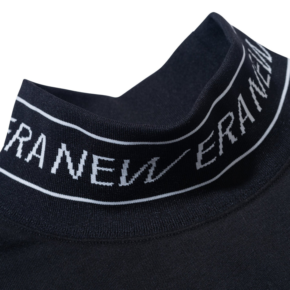 【ゴルフ】 ハイカラー 長袖 パフォーマンス Tシャツ マルチロゴ ブラック - 13821759-S | NEW ERA ニューエラ公式オンラインストア