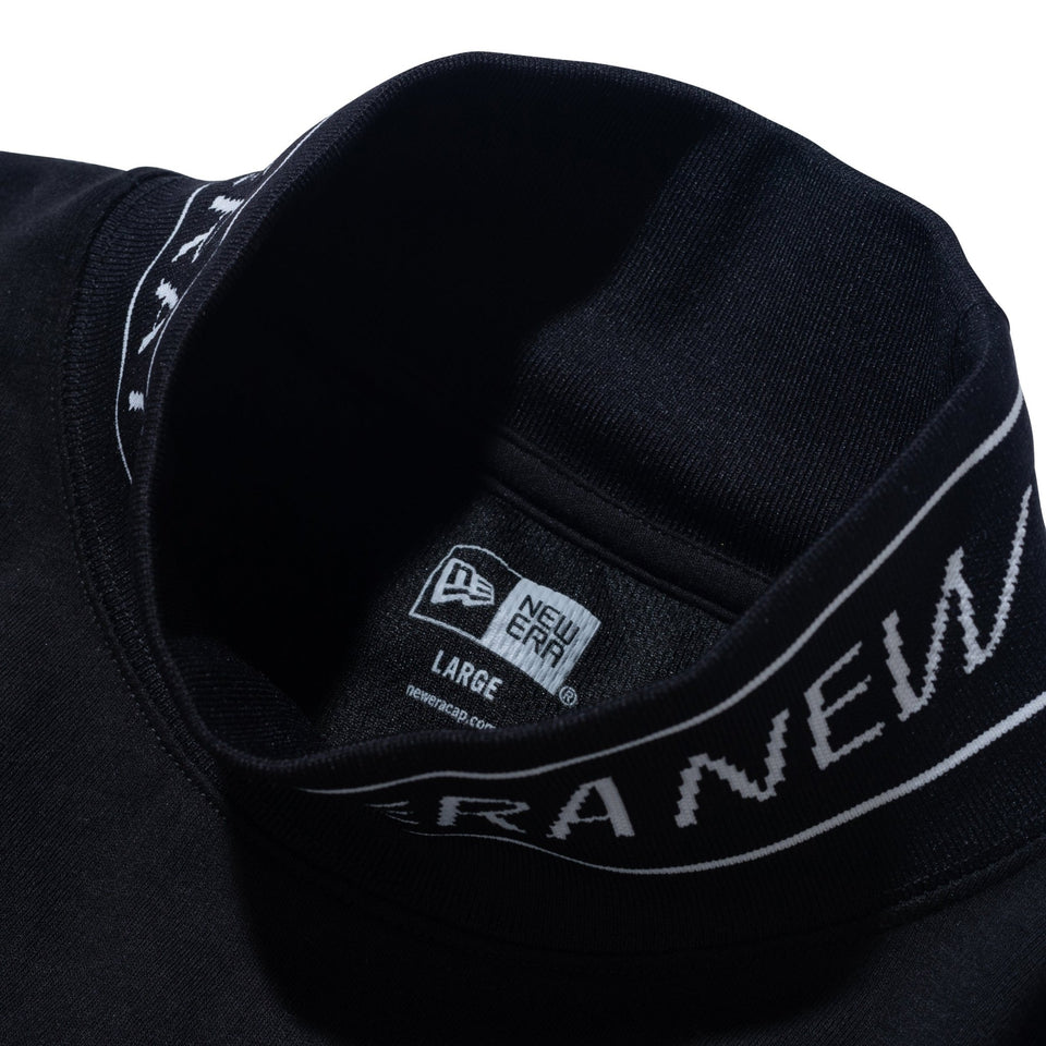 【ゴルフ】 ハイカラー 長袖 パフォーマンス Tシャツ マルチロゴ ブラック - 13821759-S | NEW ERA ニューエラ公式オンラインストア