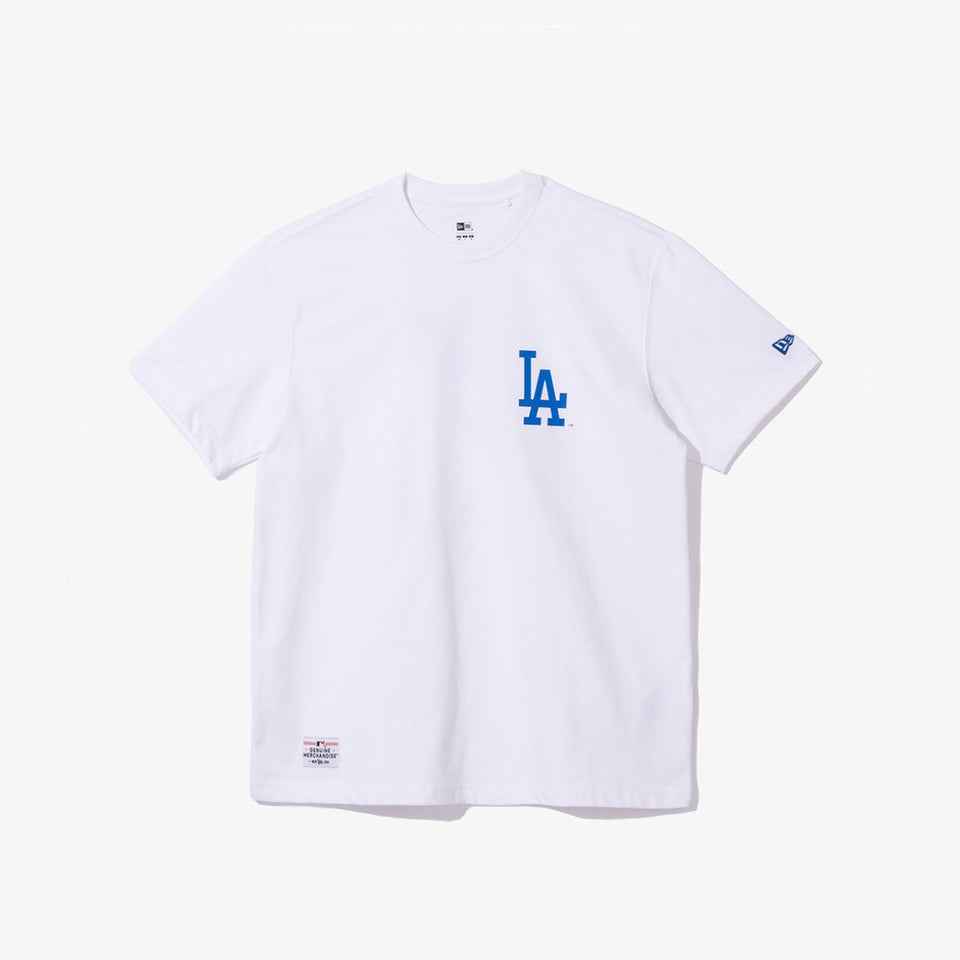 半袖 パフォーマンス Tシャツ ロサンゼルス・ドジャース アイスクリームロゴ ホワイト - 14200786-S | NEW ERA ニューエラ公式オンラインストア