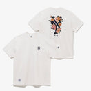 半袖 パフォーマンス Tシャツ ニューヨーク・メッツ フラワーロゴ オートミール - 14200789-S | NEW ERA ニューエラ公式オンラインストア