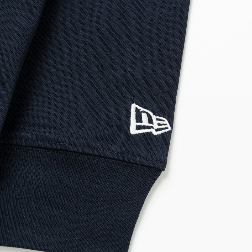 長袖 コットン Tシャツ Archive Logo ネイビー レギュラーフィット - 13755436-S | NEW ERA ニューエラ公式オンラインストア