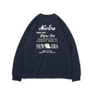 長袖 コットン Tシャツ Archive Logo ネイビー レギュラーフィット - 13755436-S | NEW ERA ニューエラ公式オンラインストア