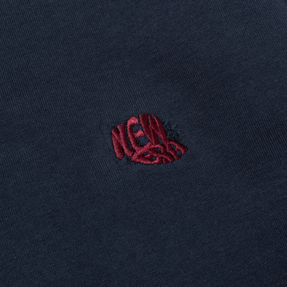長袖 コットン Tシャツ Archive Logo ネイビー レギュラーフィット - 13755436-S | NEW ERA ニューエラ公式オンラインストア
