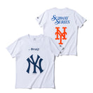 半袖 コットン Tシャツ AWAKE NY ニューヨーク・ヤンキース ニューヨーク・メッツ サブウェイシリーズ ホワイト - 12839340-S | NEW ERA ニューエラ公式オンラインストア
