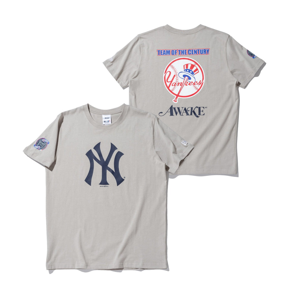半袖 コットン Tシャツ AWAKE NY ニューヨーク・ヤンキース サブウェイシリーズ グレー - 12839342-S | NEW ERA ニューエラ公式オンラインストア