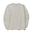 長袖 ポケット Tシャツ BLACK LABEL FW23 フラッグロゴ オフホワイト - 13952727-S | NEW ERA ニューエラ公式オンラインストア