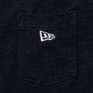 長袖 ポケット Tシャツ BLACK LABEL FW23 フラッグロゴ ブラック - 13952728-S | NEW ERA ニューエラ公式オンラインストア