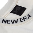長袖 オーバーサイズド Tシャツ BLACK LABEL FW23 ジャカードロゴ オフホワイト - 13952732-S | NEW ERA ニューエラ公式オンラインストア