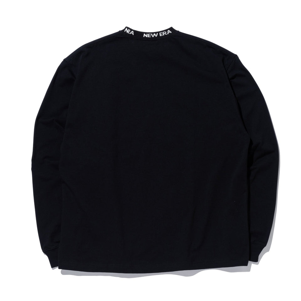 長袖 オーバーサイズド Tシャツ BLACK LABEL FW23 ジャカード