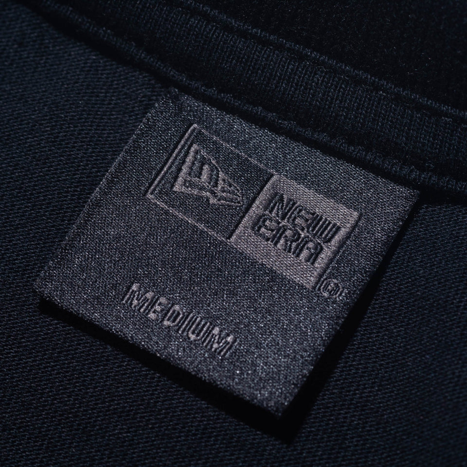長袖 オーバーサイズド Tシャツ BLACK LABEL FW23 ジャカードロゴ ブラック - 13952733-S | NEW ERA ニューエラ公式オンラインストア