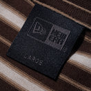 長袖 オーバーサイズド ボーダーTシャツ BLACK LABEL FW23 ウォルナット - 13952734-S | NEW ERA ニューエラ公式オンラインストア