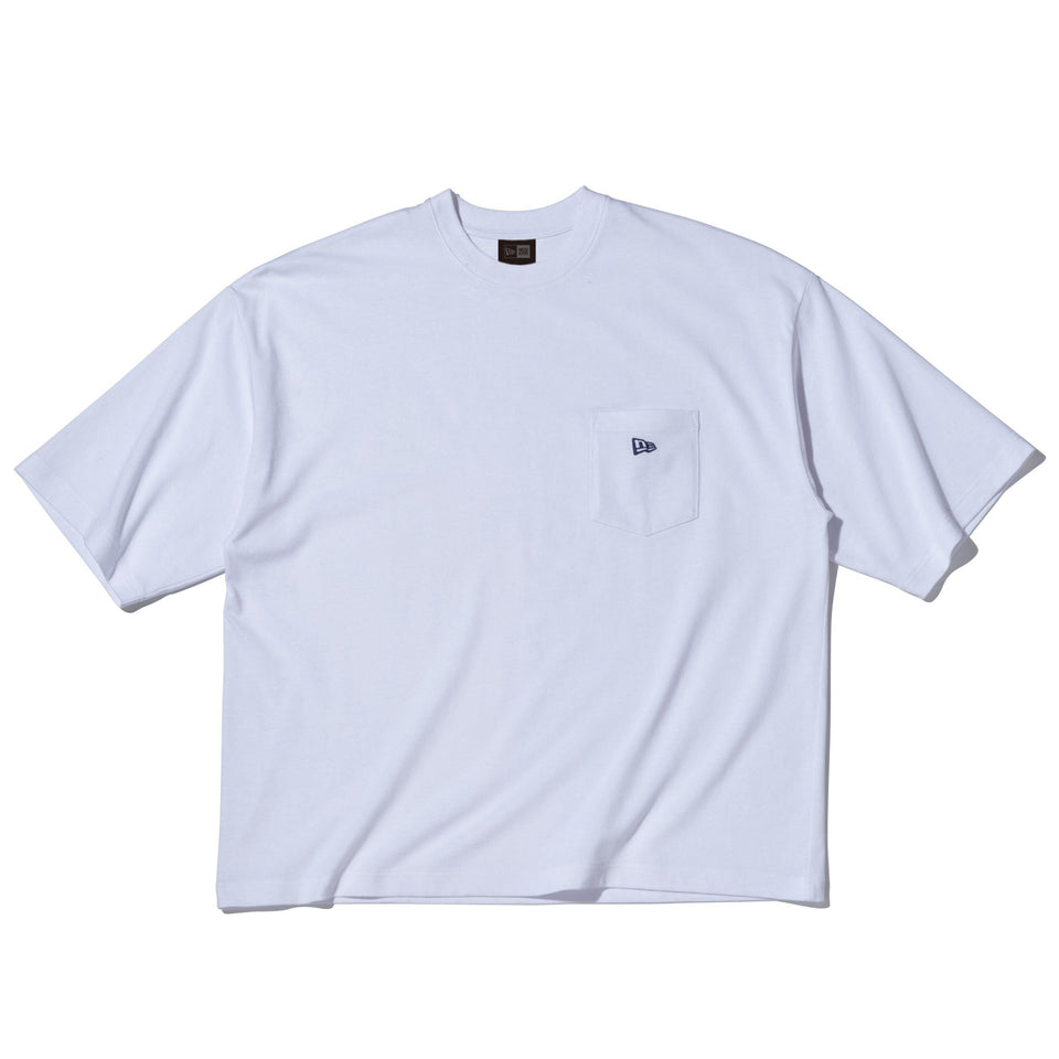半袖 ワイドフィット ポケットTシャツ BLACK LABEL SS23 ホワイト - 13574776-S | NEW ERA ニューエラ公式オンラインストア