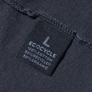 半袖 エコサイクル コットン Tシャツ BLACK LABEL SS23 NEW ERA ウォッシュドブラック - 13516344-S | NEW ERA ニューエラ公式オンラインストア