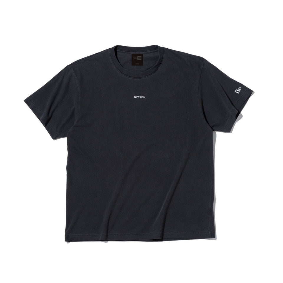 半袖 エコサイクル コットン Tシャツ BLACK LABEL SS23 NEW ERA ウォッシュドブラック - 13516344-S | NEW ERA ニューエラ公式オンラインストア
