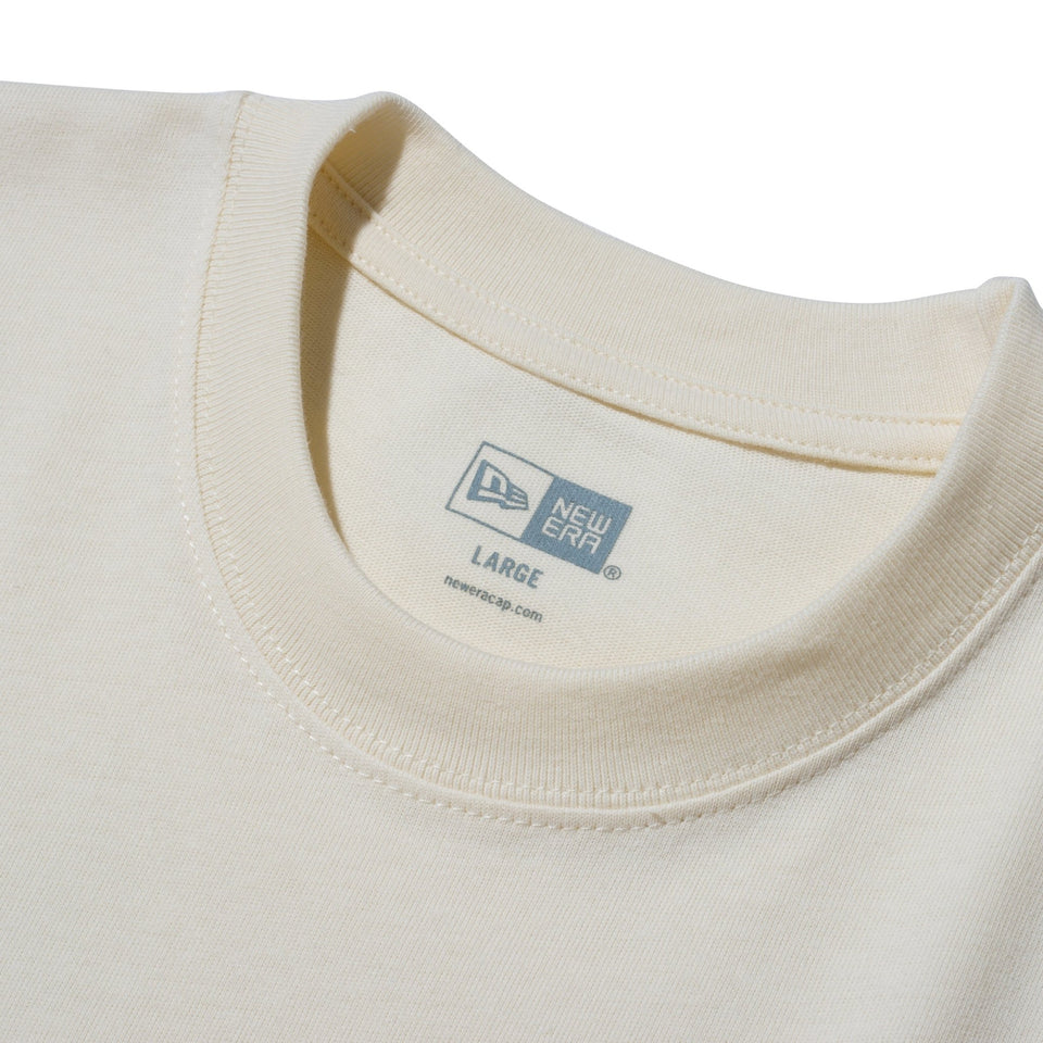 半袖 コットン Tシャツ Box Logo ボックスロゴ オフホワイト × ブラック レギュラーフィット - 13516800-S | NEW ERA ニューエラ公式オンラインストア