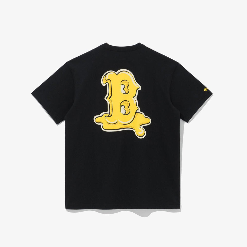 BTS NEWERA バターボストンレッドソックス Tシャツ 【ブラック/S】