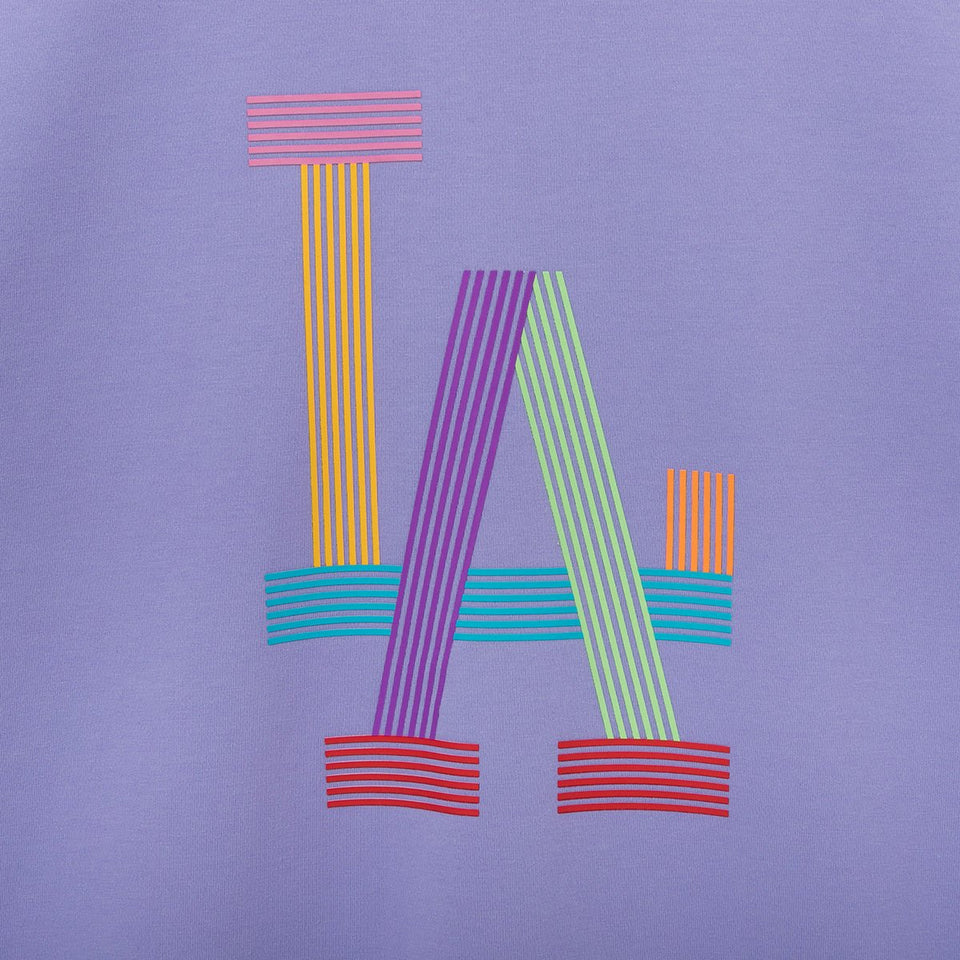 半袖 パフォーマンス Tシャツ BTS × MLB Dynamite ロサンゼルス・ドジャース ラベンダー レギュラーフィット - 13281613-S | NEW ERA ニューエラ公式オンラインストア