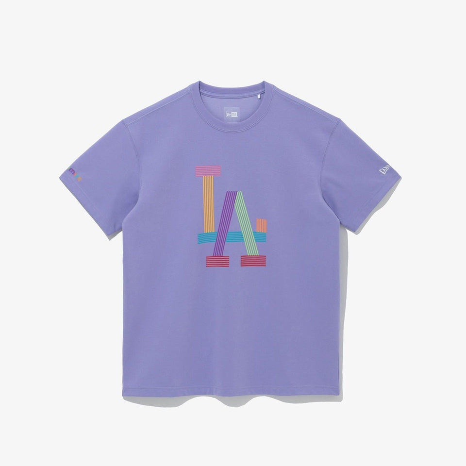 半袖 パフォーマンス Tシャツ BTS × MLB Dynamite ロサンゼルス・ドジャース ラベンダー レギュラーフィット - 13281613-S | NEW ERA ニューエラ公式オンラインストア