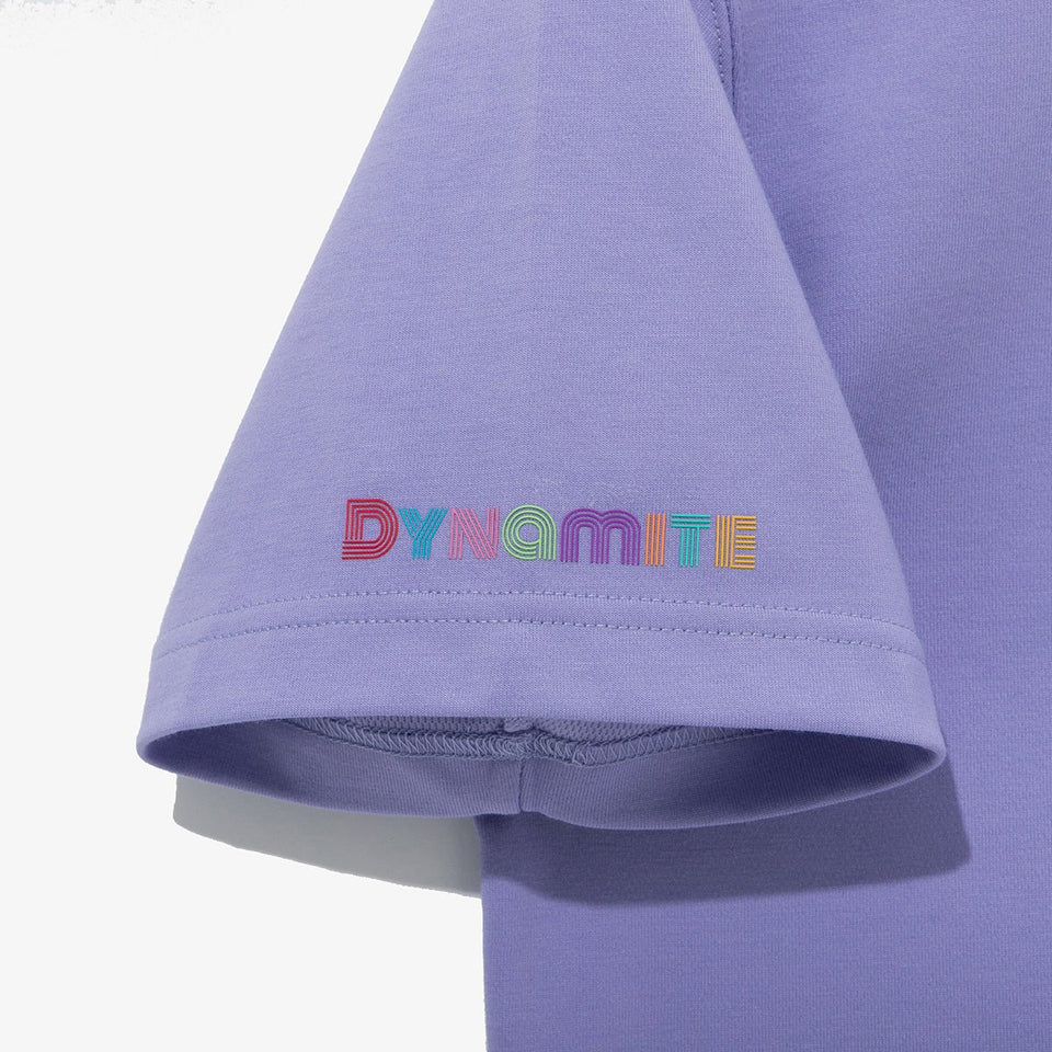 半袖 パフォーマンス Tシャツ BTS × MLB Dynamite ロサンゼルス・ドジャース ラベンダー レギュラーフィット - 13281613-S | NEW ERA ニューエラ公式オンラインストア