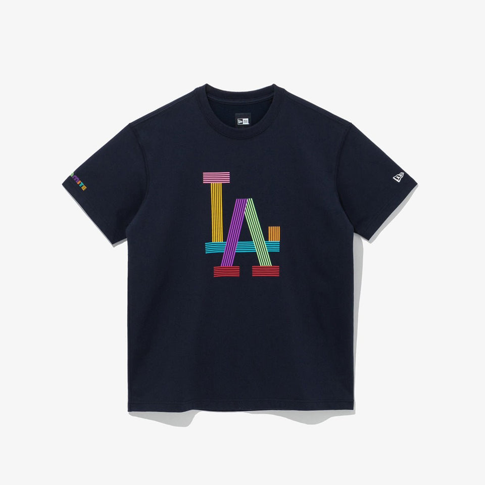 半袖 パフォーマンス Tシャツ BTS × MLB Dynamite ロサンゼルス・ドジャース ネイビー レギュラーフィット