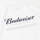 半袖 オーバーサイズド コットン Tシャツ Budweiser バドワイザー ホワイト - 13526841-S | NEW ERA ニューエラ公式オンラインストア