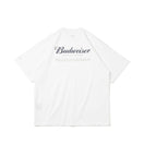 半袖 オーバーサイズド コットン Tシャツ Budweiser バドワイザー ホワイト - 13526841-S | NEW ERA ニューエラ公式オンラインストア