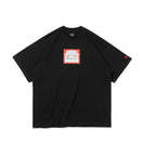 半袖 オーバーサイズド コットン Tシャツ Budweiser バドワイザー ラベルロゴ ブラック - 13579542-S | NEW ERA ニューエラ公式オンラインストア