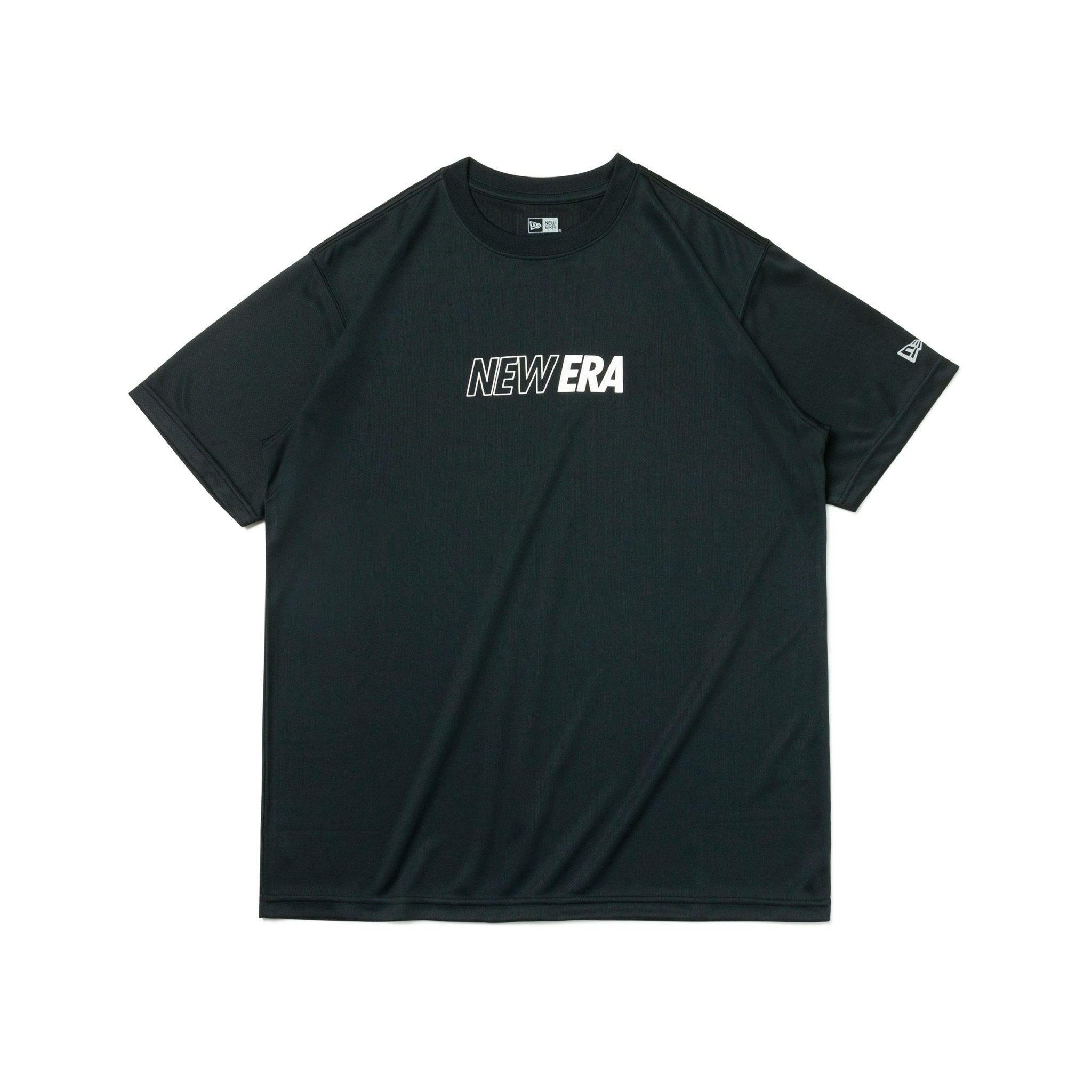 半袖 テック Tシャツ Chest Logo ブラック | パフォーマンス