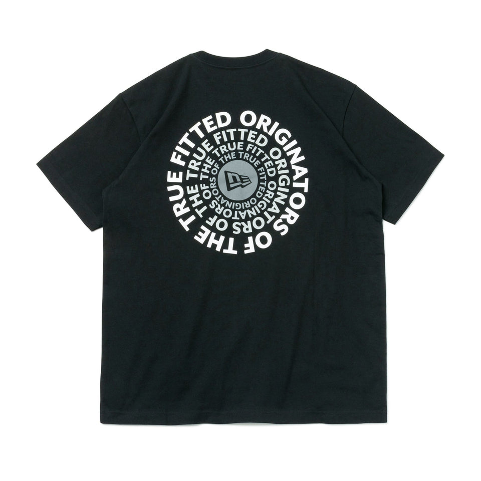 半袖 コットン Tシャツ Circle OOTTF ブラック × マルチカラー レギュラーフィット - 13516765-S | NEW ERA ニューエラ公式オンラインストア