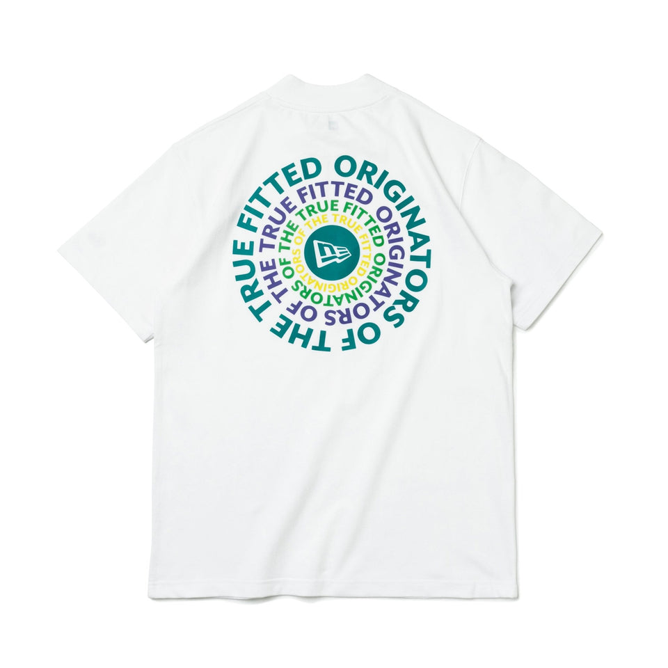 【ゴルフ】 半袖 ミッドネック 鹿の子 Tシャツ Circle OOTTF サークルロゴ ホワイト - 13516913-S | NEW ERA ニューエラ公式オンラインストア