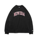 長袖 オーバーサイズド コットン Tシャツ Classic Collage ブラック - 13755400-S | NEW ERA ニューエラ公式オンラインストア